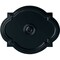 Ekena Millwork Waltz Ceiling Medallion (Fits Canopies up to 4 1/2"), 21 1/4"W x 17 3/8"H x 1"P, Night Shade CM21WANSF - alternate 1